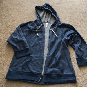 Gapbody 3/4 sleeve zip up
